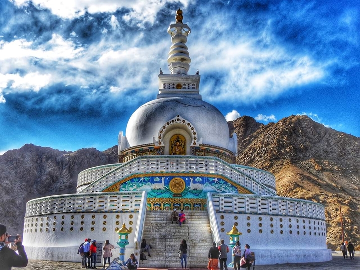 Shanti Stupa Leh