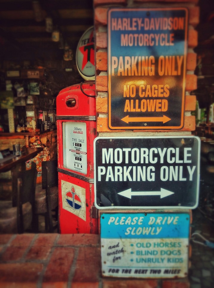 Harley parking