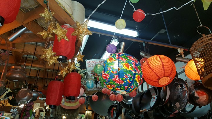 Lamps in Chinatown Shop, SF