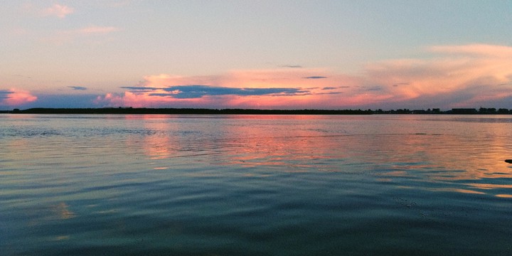 sunset in russia