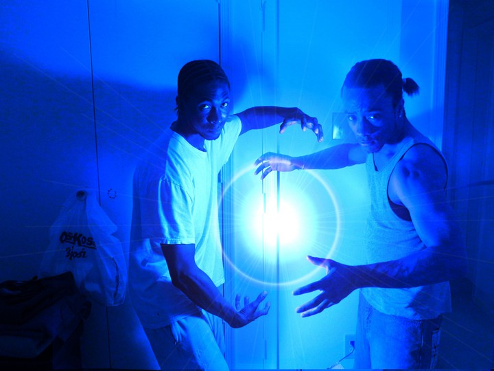 brothers creating a kamehameha