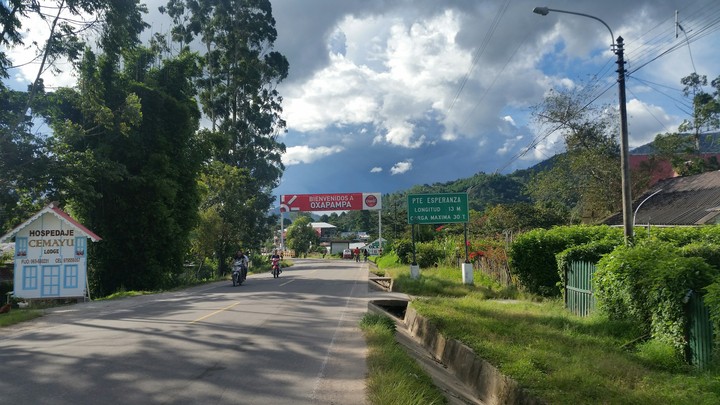 Entrada a oxapampa