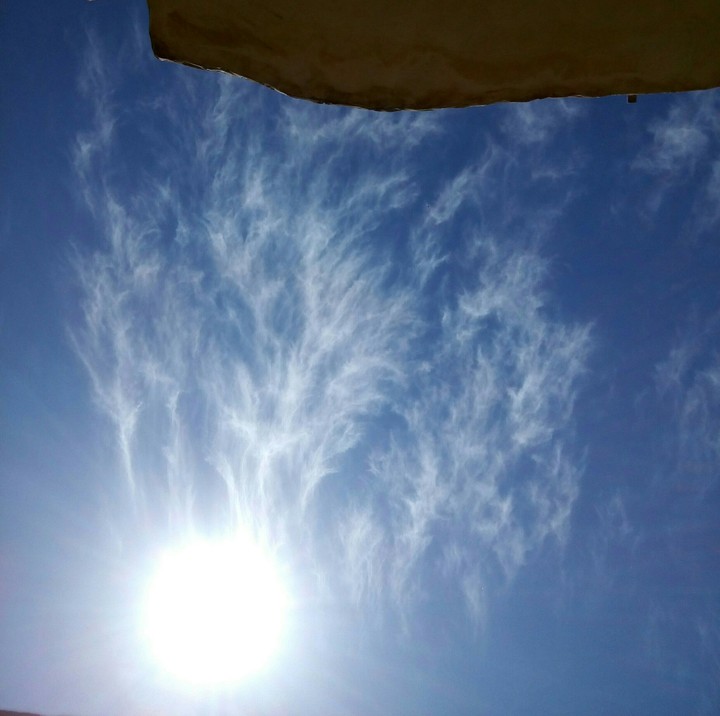 Sun and sky
