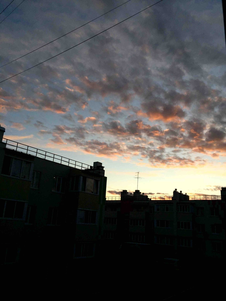 небо