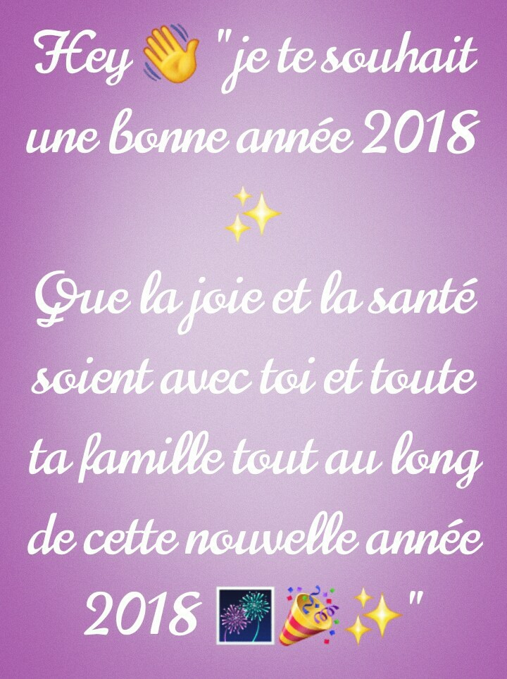 Meilleurs vœux 