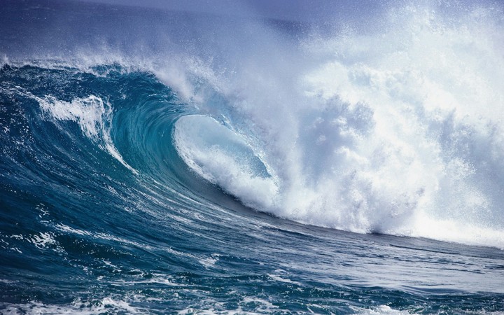 a big wave