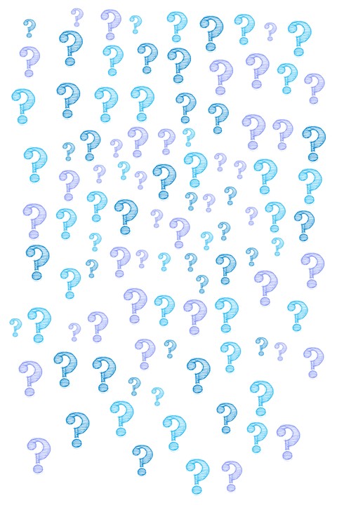 question marks