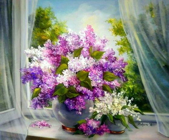 весенняя картина