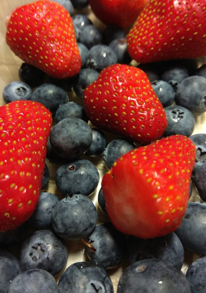 Strawberries & Blueberries