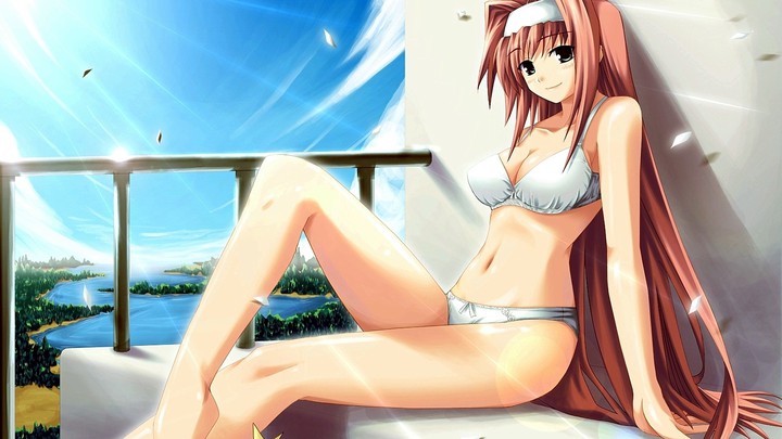 anime girls cawaiu