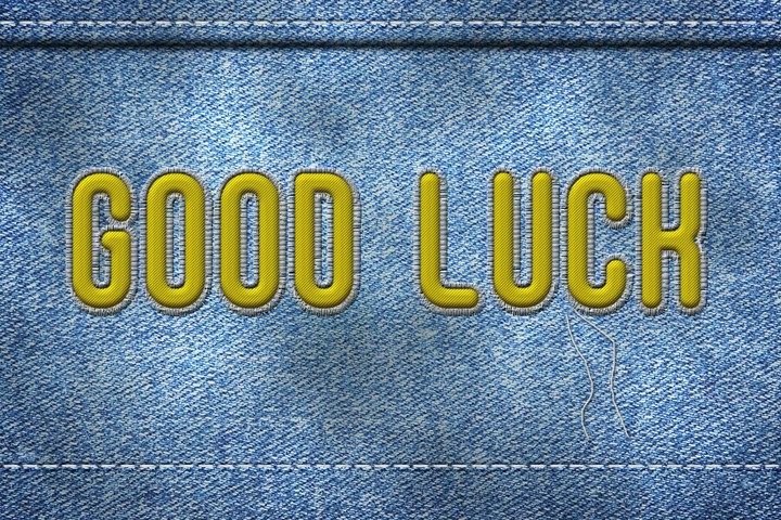 Good luck