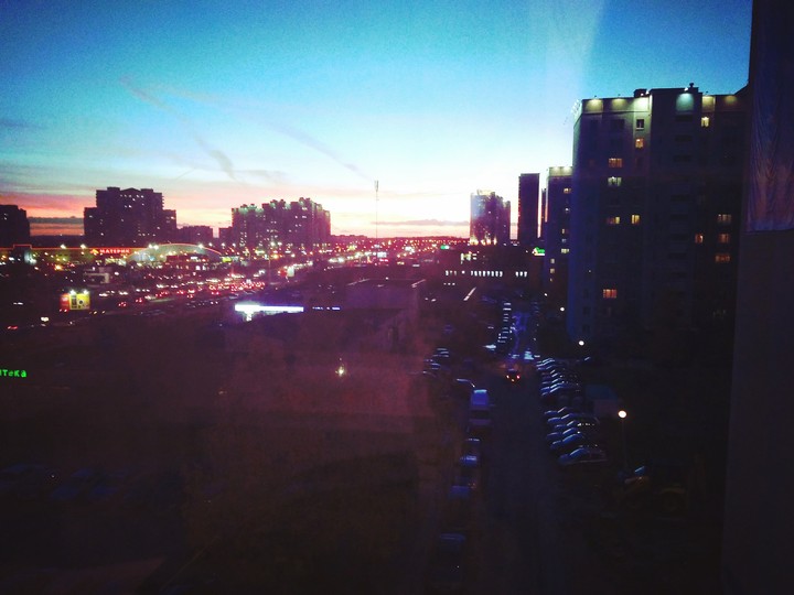 закат