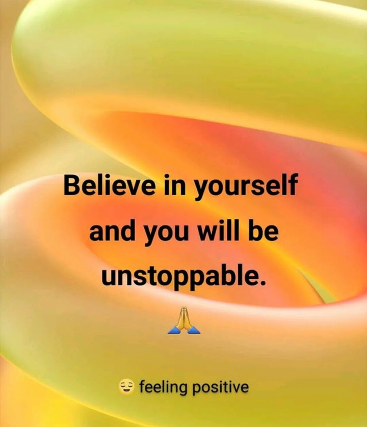 be positive