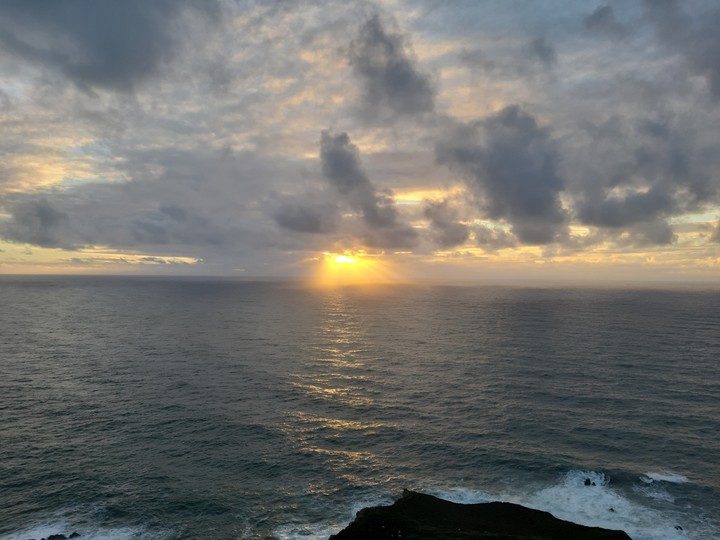 Ocean sunset