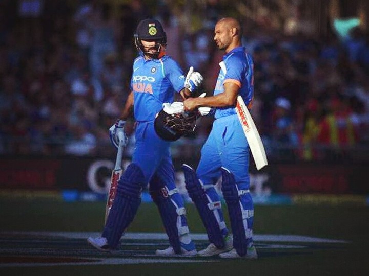 Virat Kohli and Shikhar Dhawan