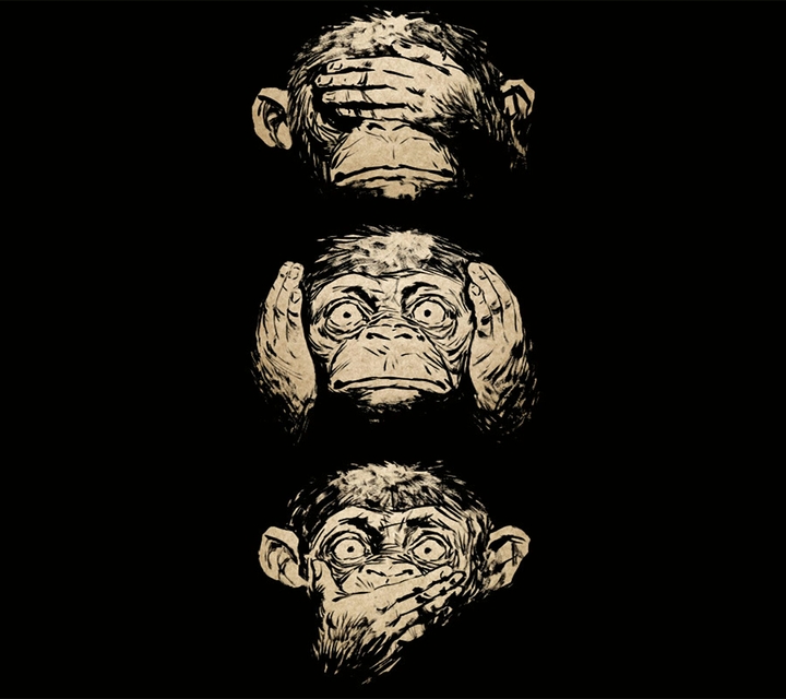 Three Wise Monkeys