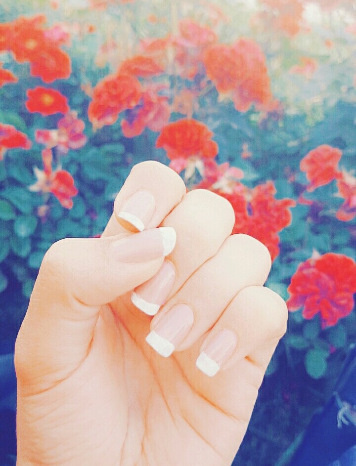 #my #nail #red #flower