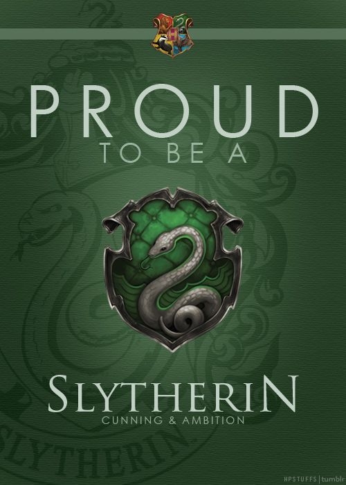 Proud To Be A Slytherin