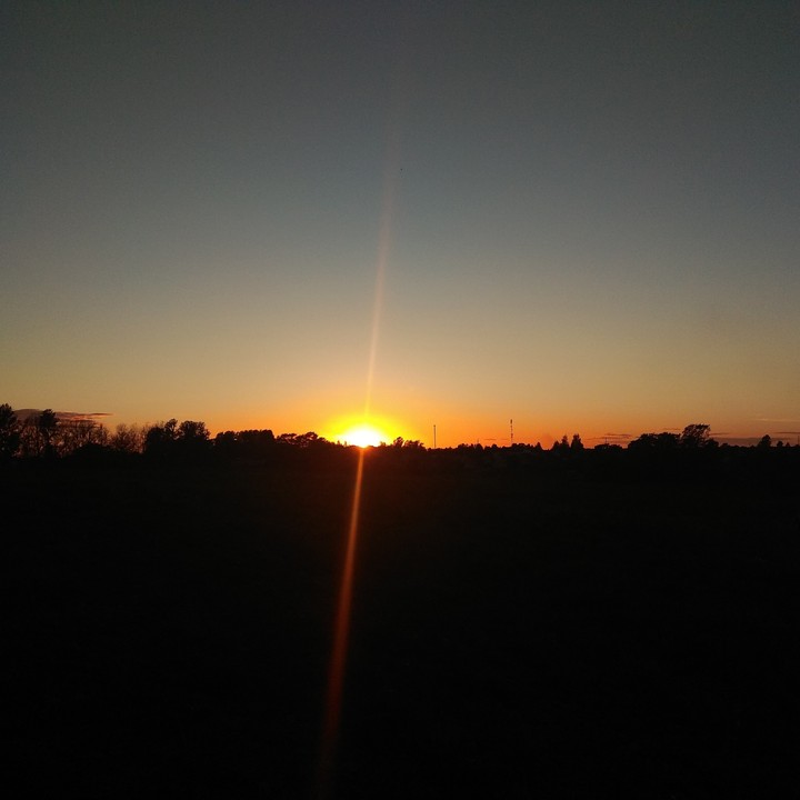 закат