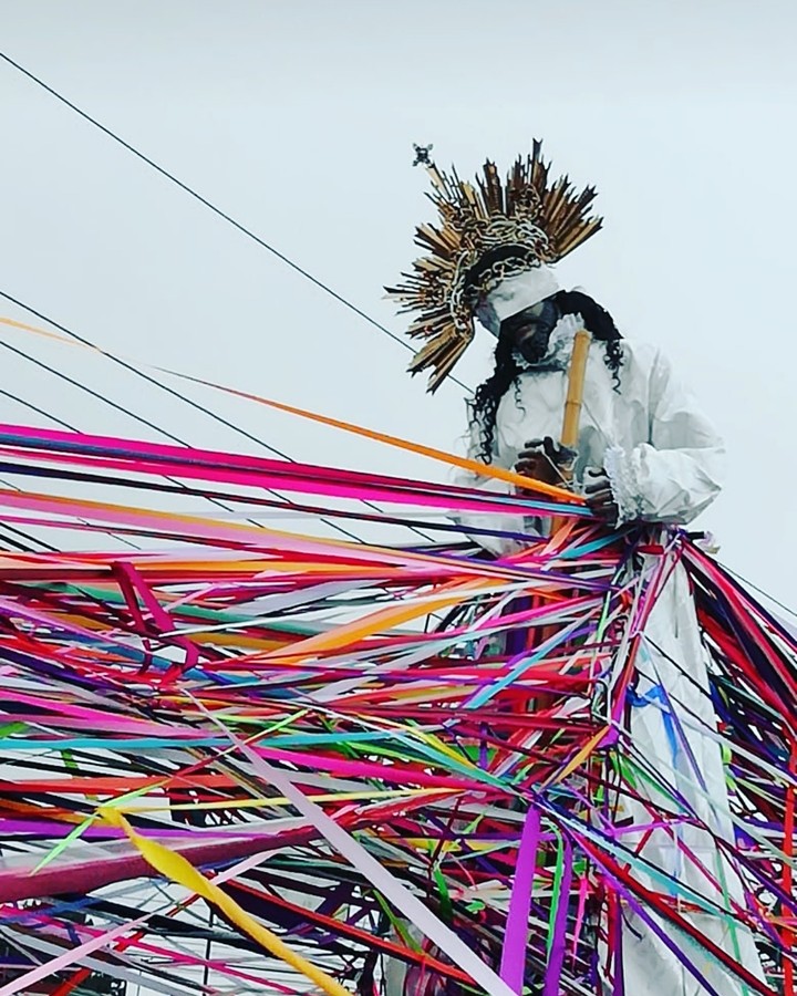 tradición procesión de las cintas.