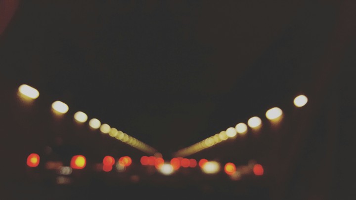 traffic lights in a tunnel