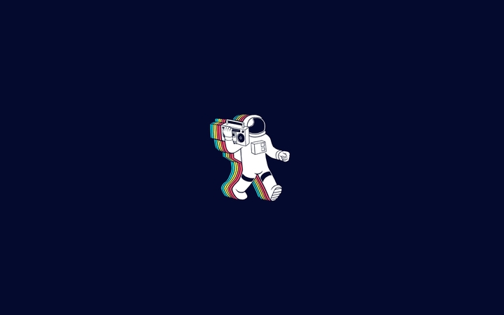 The crazy space man