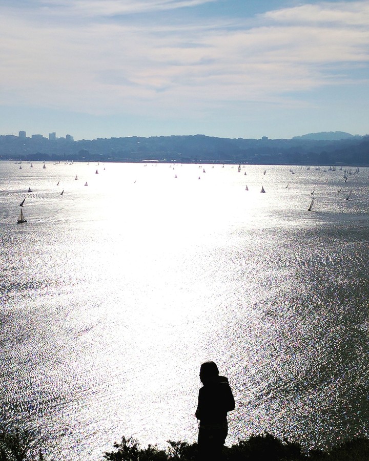 Waiting by the bay