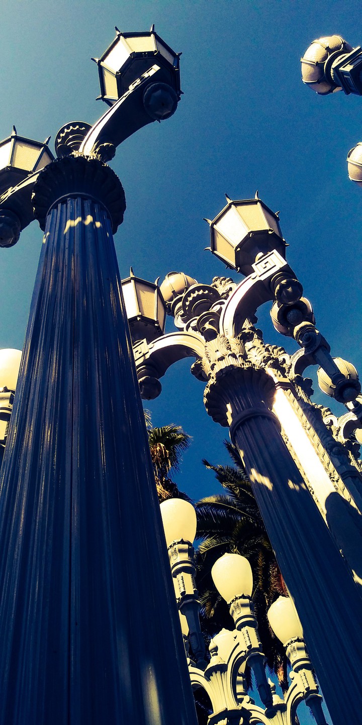 lights/lampposts from LACMA