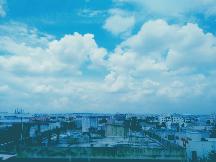 clouds view