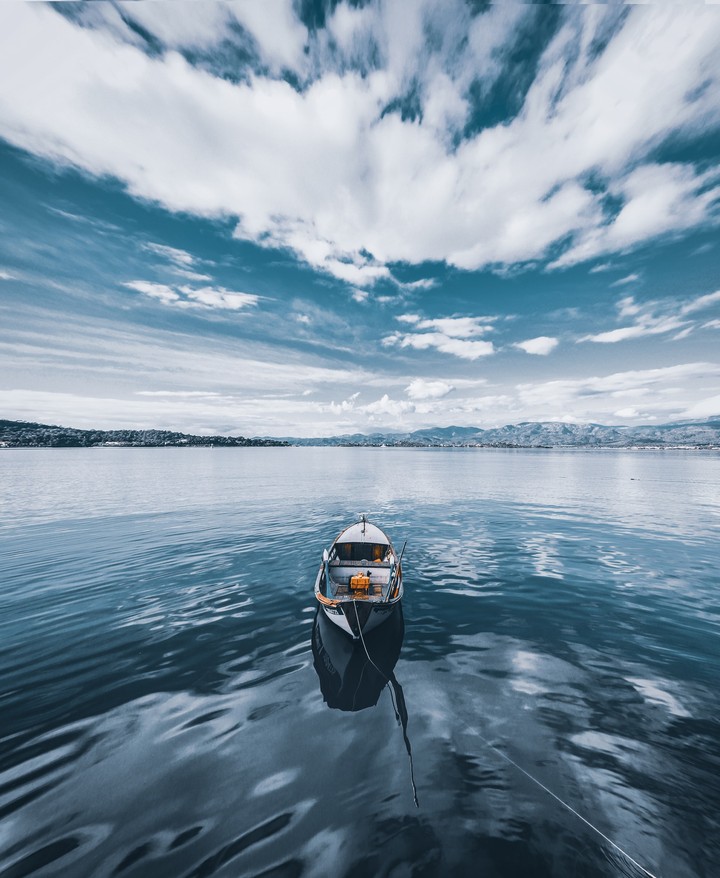 boat in river