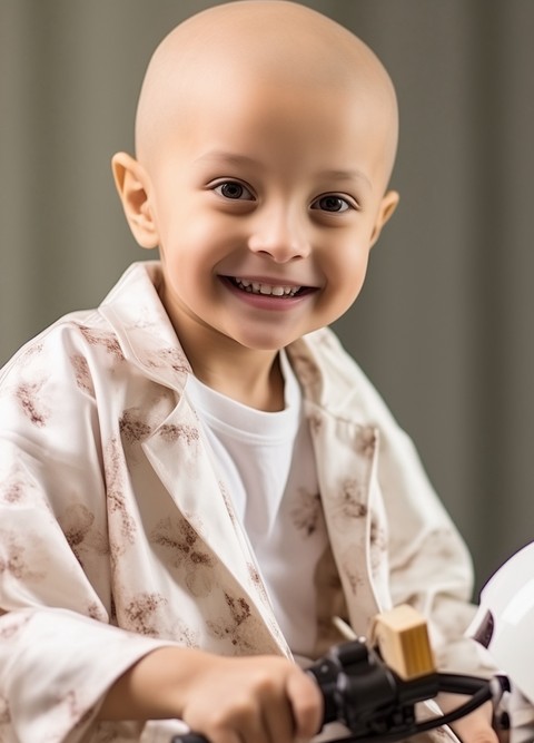 Kid in hospital
