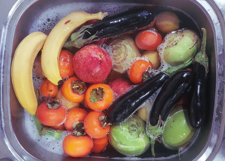 fruits with corona virus