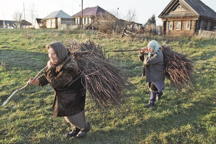 деревня  хворост