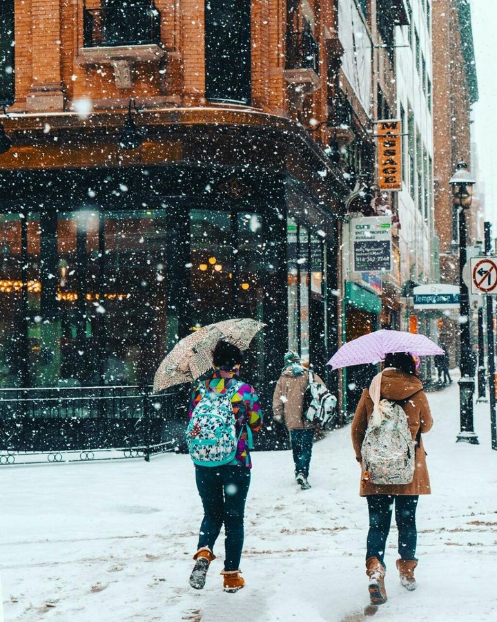 A beautiful day Snow in London