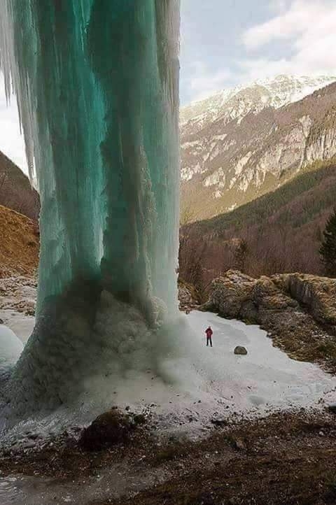 Frozen Waterfalls