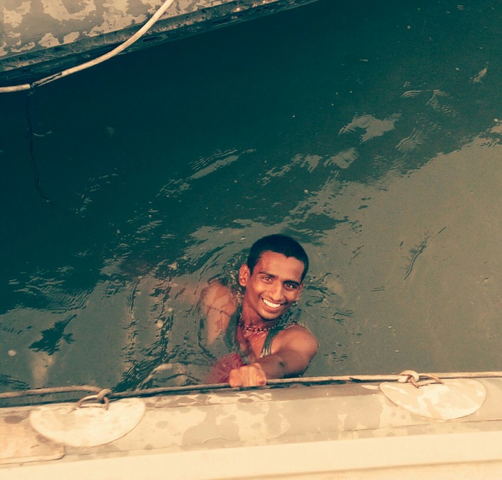 swimming