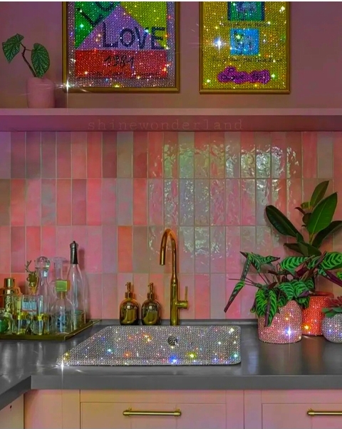 тапети paint, countertop