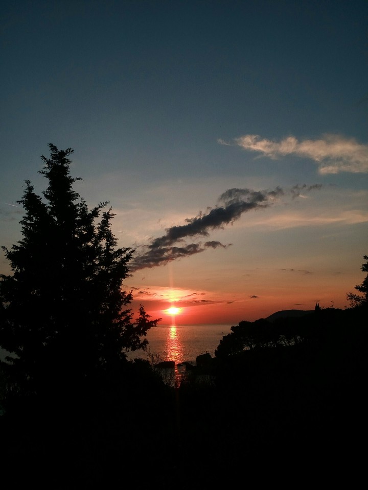 Sunset at the Sea
