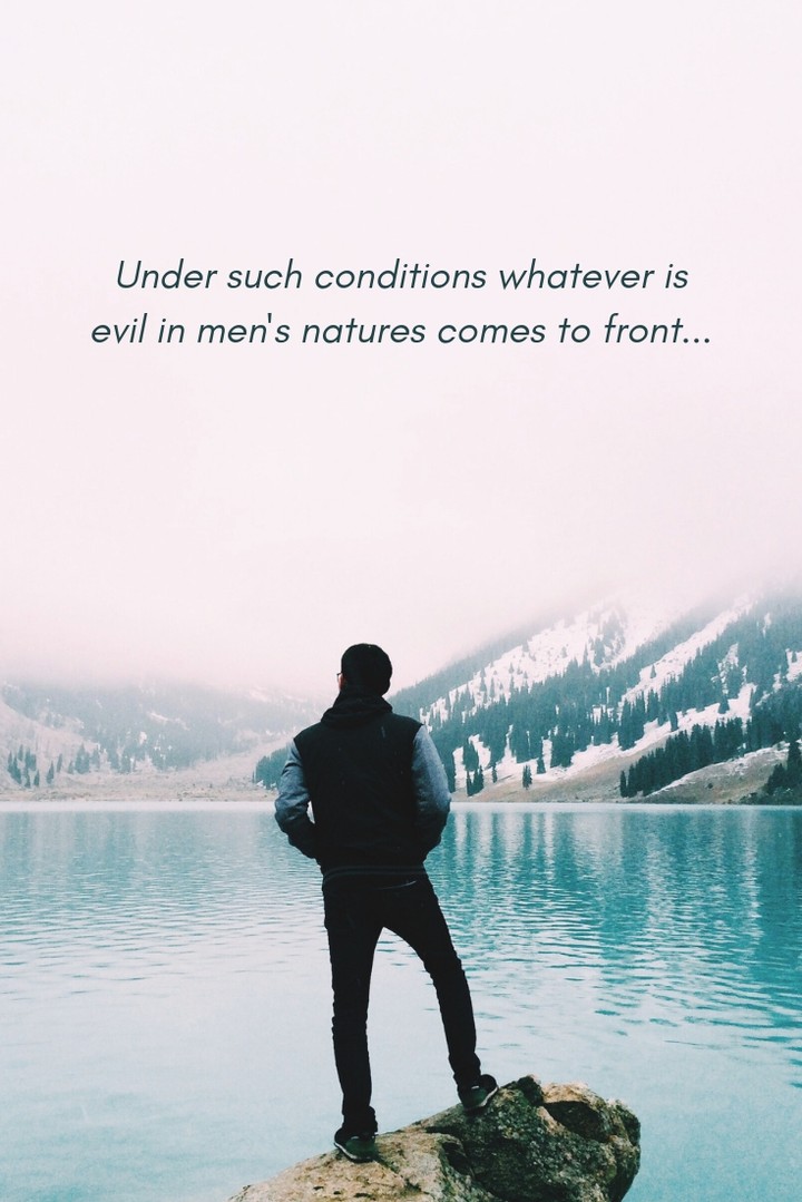 evil in man's