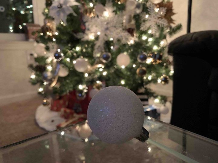 snowball Christmas tree