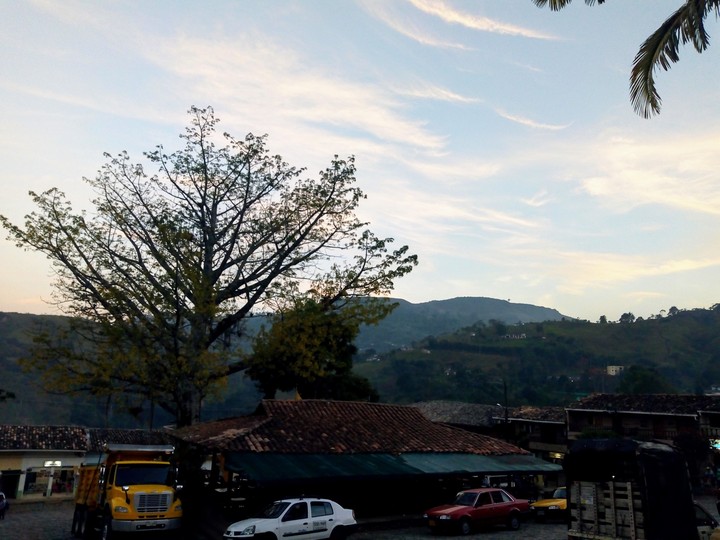 Atardecer en mi pueblo.
