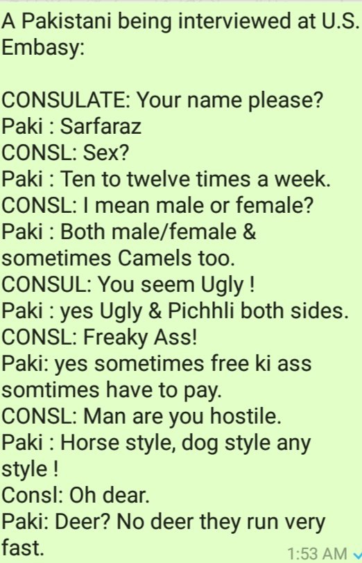 damn it !! muzzie jokes
