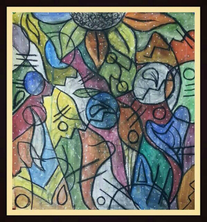 Abstract painting