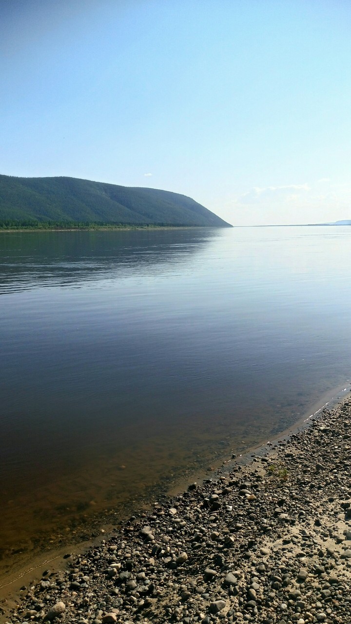 штиль на р. Лена