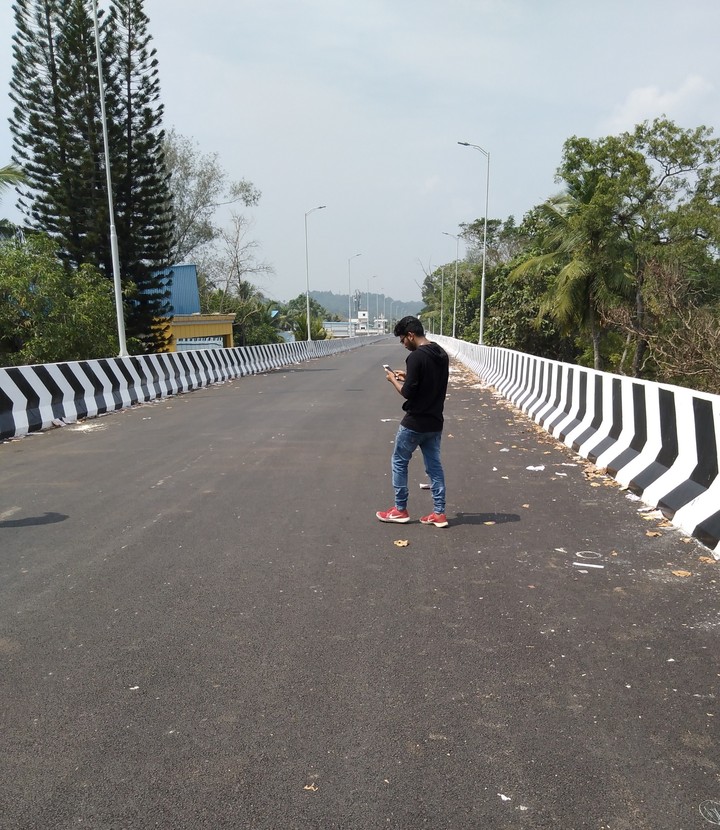 a small walk at highway