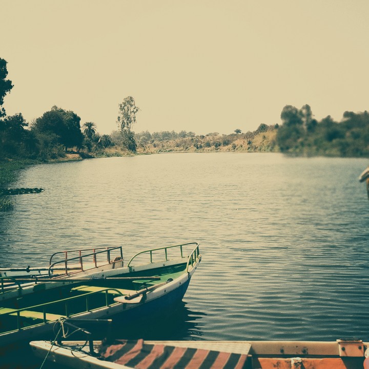 boat and river