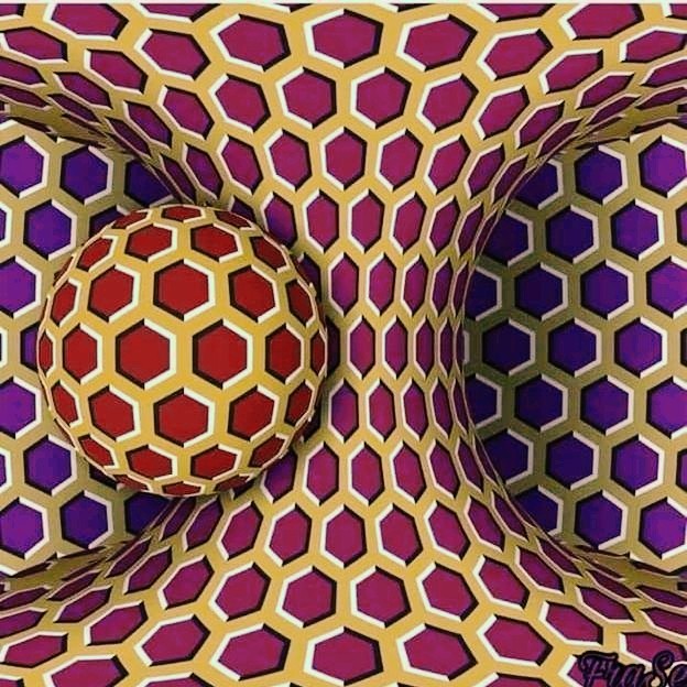 illusion of eye.....