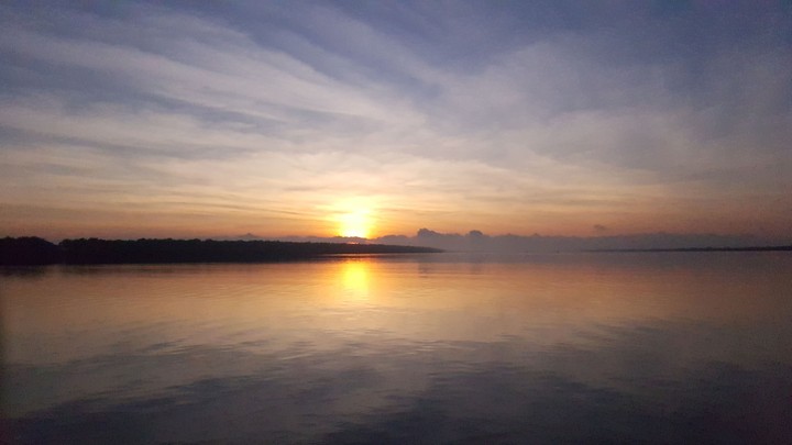 Sunrise in Ben Tre