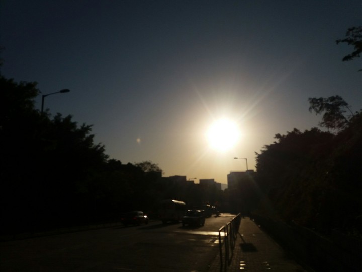 The sun