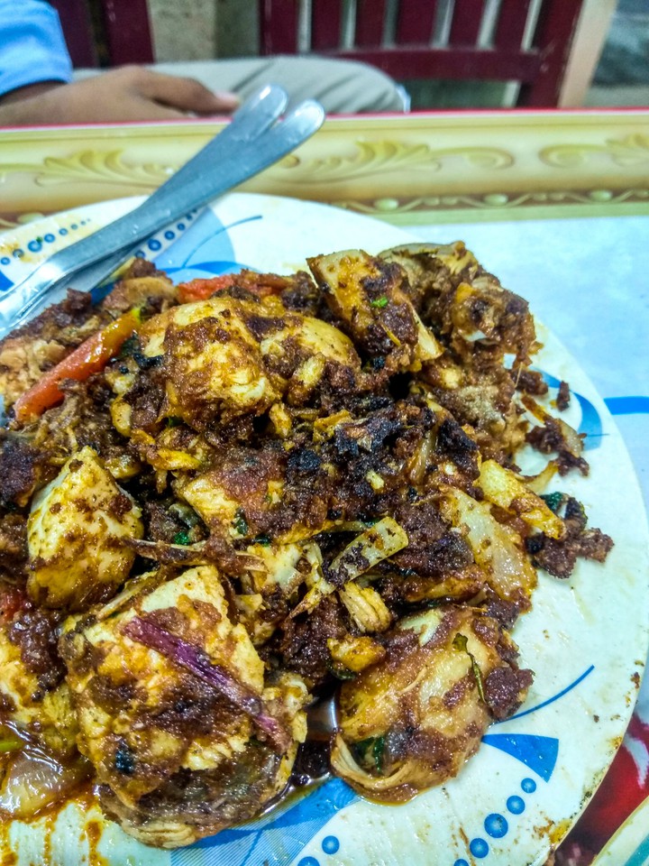 Chapp! too oily but tasty!